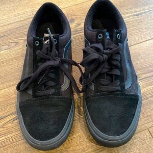 Vans Old Skool Pro BLACKOUT Size 10
